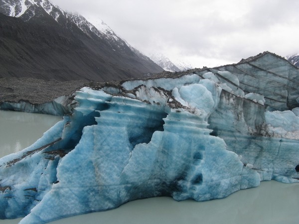 A section of the ice face 1